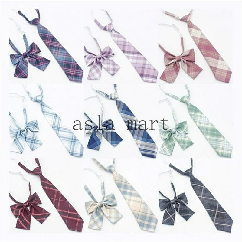 ネクタイ リボン 中学生 高校生 セーラー用 コスプレ JK JC DK 簡単 セーラー用 学園祭 衣装 女子高生 学生服 かわいい 赤 紺 水色 黒 青 ピン...