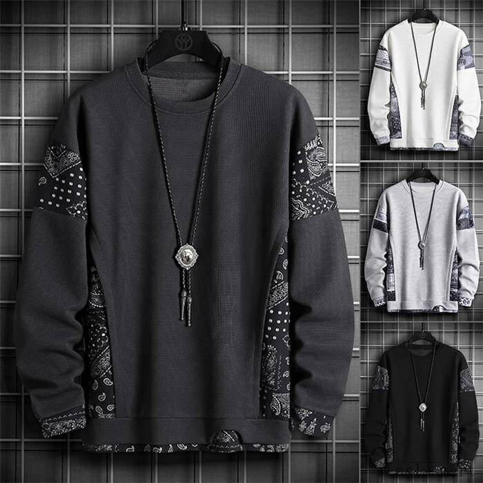 トレーナー メンズ トップス プルオーバー スウェット 長袖 ビッグシルエット 秋 春服 スポーツ アメカジ 部屋着 通勤 通学