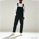 「Fashion THE SALE」半額 メンズ デニムサロペット オールインワン オーバーオール つなぎジーンズ 体型カバー