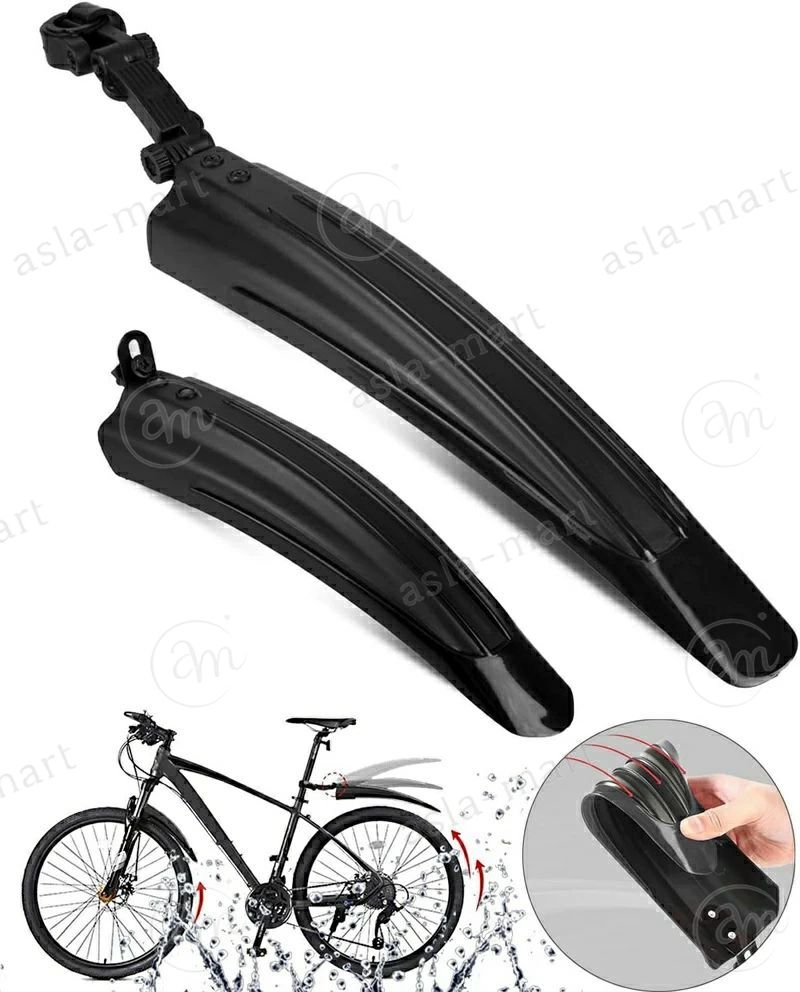 自転車 泥除け 前輪 20インチ 後輪 前後 泥よけ セット 汎用 泥除け 簡単取り付き 角度調整可能 自転車用 クロスバイク 汎用 マウンテンバイク