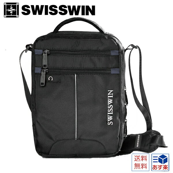 SWISSWIN ショルダーバッグ メンズ 斜