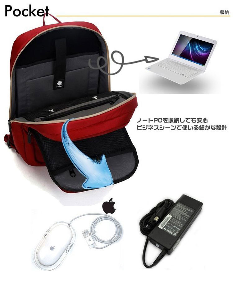 リュック バックパック リュックサック リュック アウトドア バッグ カジュアル 登山 リュック 旅行バッグ 通勤 通学 塾 軽量 バッグ マチ 鞄 かばん カバン BAG おしゃれ ブランド ポケット 多い 丈夫 アウトドア 小物入れ フラップ 撥水 黒 ギフト aslead-10000134 ASLEAD サンプル画像3