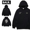 【ポイント5倍・お買い物マラソン】ボーラー パーカー BALR. プルオーバーパーカー レディース メンズ フード付き ストリート ブランド オーバーサイズ お...