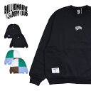 【最大3,000円オフ!お買い物マラソン】ビリオネアボーイズクラブ トレーナー BILLIONAIRE BOYS CLUB スウェット メンズ クルーネック ス...