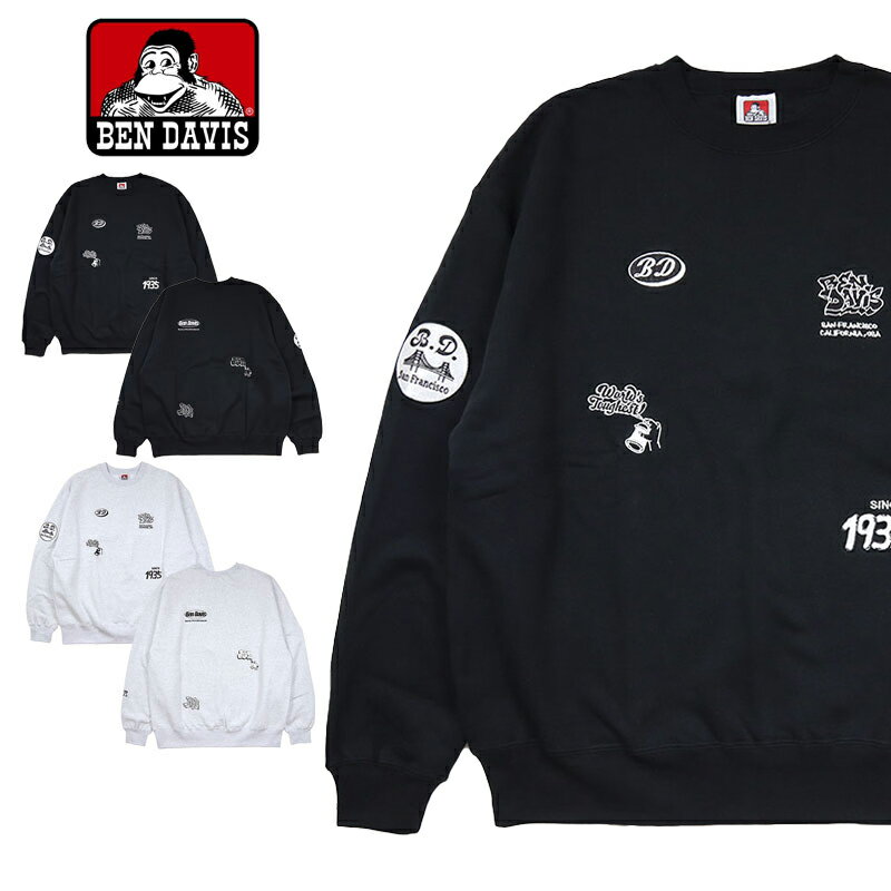 【ポイント5倍・お買い物マラソン】ベンデイビス トレーナー BEN DAVIS スウェット レディー
