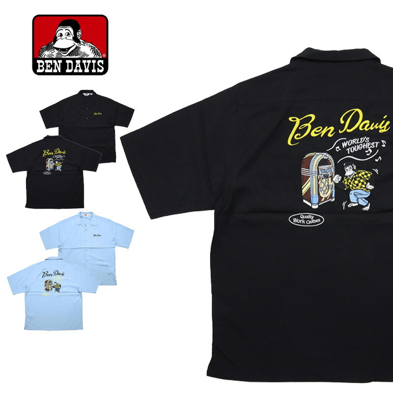【楽天スーパーSALE・最大2000円オフクーポン】ベンデイビス シャツ BEN DAVIS シャツ 半袖シャツ ボタンシャツ メンズ 男性 春 夏 秋 おしゃ...