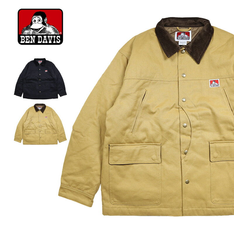 極美品 タグ付 BEN DAVIS ベンデイビス カバーオール デニム XL BEN DAVIS（ベンデイビス）の「【DENIM COVER ALL】デニムカバーオール