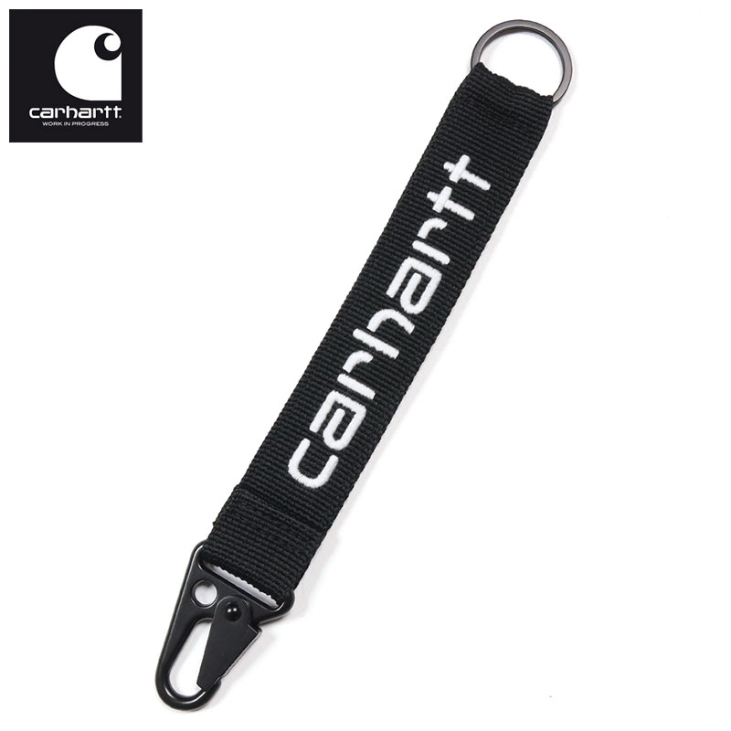 カーハート CARHARTT キーチェーン キーホルダー レディース メンズ ユニセックス ストリート ブランド オーバーサイズ おしゃれ carhartt076 ブラック ONE SIZE