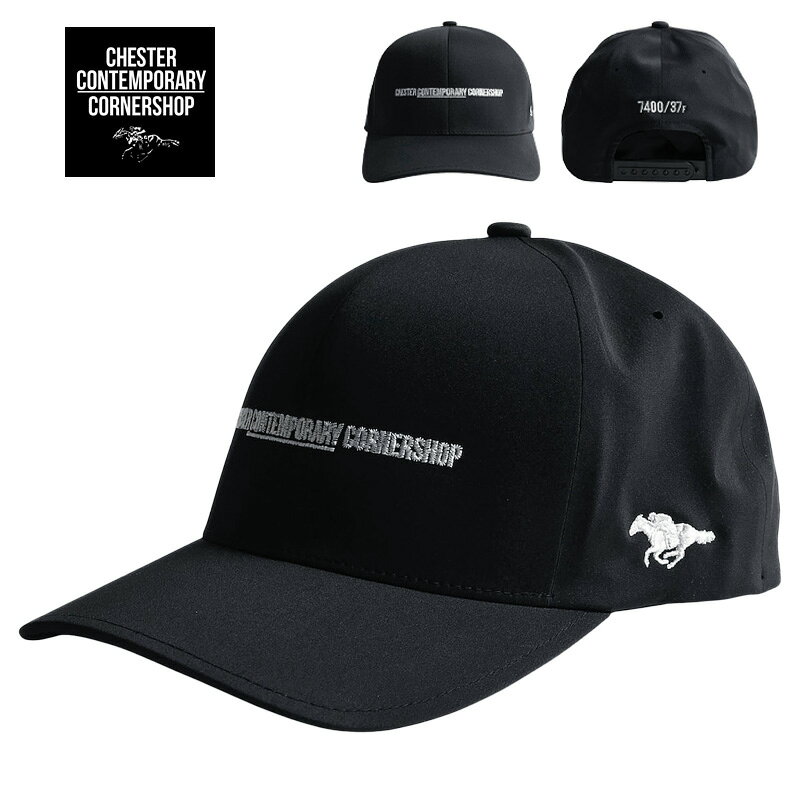 チェスター コンテンポラリー コーナーショップ キャップ CHESTER CONTEMPORARY CORNERSHOP 帽子 レディース メンズ ストリート ブランド おしゃれ カジュアル chester002 ブラック FREE
