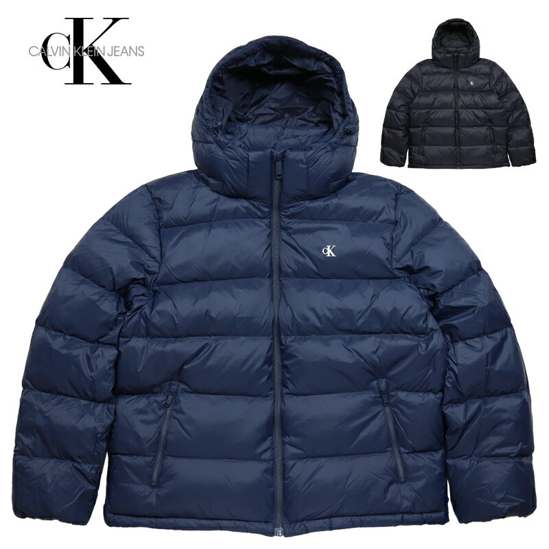 新品カルバンクラインダウンコートXL カルバン クライン Calvin Klein ☆ベルト付きエコフェイクダウン