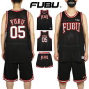 【楽天スーパーSALE・最大2000円オフクーポン】FUBU セットアップ フブ バスケタンク バスケショーツ メンズ ストリート ブランド オーバーサイズ お...
