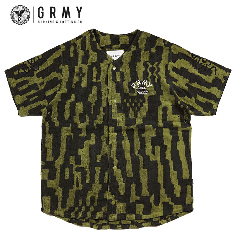 【楽天スーパーSALE・最大2000円オフクーポン】グライミー シャツ GRIMEY 半袖 ベースボールシャツ ボタンシャツ メンズ 男性 春 夏 ストリート ...