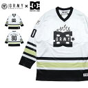 【お買い物マラソン・1,000円OFFクーポン配布中】グライミー ロンT GRIMEY DC SHOES コラボ 長袖 ホッケーシャツ ゲームシャツ メンズ 男...