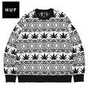 【お買い物マラソン・最大2,000円OFFクーポン発行】HUF ニット ハフ セーター メンズ クルーネック ストリート ブランド オーバーサイズ 大きい おしゃれ 男性 カジュアル 春 秋 冬 huf24ho007 ナチュラル M L XL(4)