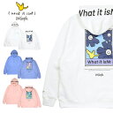マークゴンザレス パーカー (What it isNt)MARK GONZALES プルオーバーパーカー レディース メンズ フード付き ストリート ブランド ...