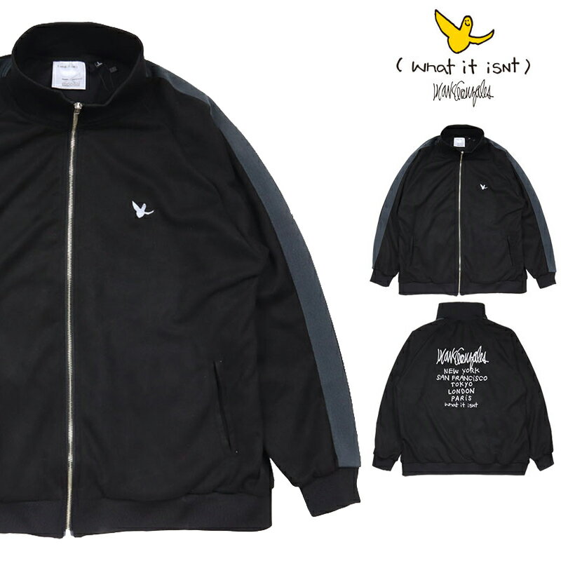 マークゴンザレス ジャケット (What it isNt)MARK GONZALES アウター ジャンパー メンズ カジュアル ストリート オーバーサイズ 男性 ブランド 秋 冬 mark24aw014 ブラック M L XLのサムネイル