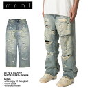 【お買い物マラソン・1,000円OFFクーポン配布中】ミニマル デニム mnml パンツ バギーパンツ メンズ ストリート ブランド オーバーサイズ おしゃれ ...