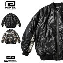 【最大20%OFFクーポン配布中!8/18まで!】リバーサル ジャケット reversal MA-1 アウター ジャンパー メンズ ストリート 格闘技 ジム 運動 男性 ブランド おしゃれ 秋 冬 reversal404 ブラック コントロール M L XL