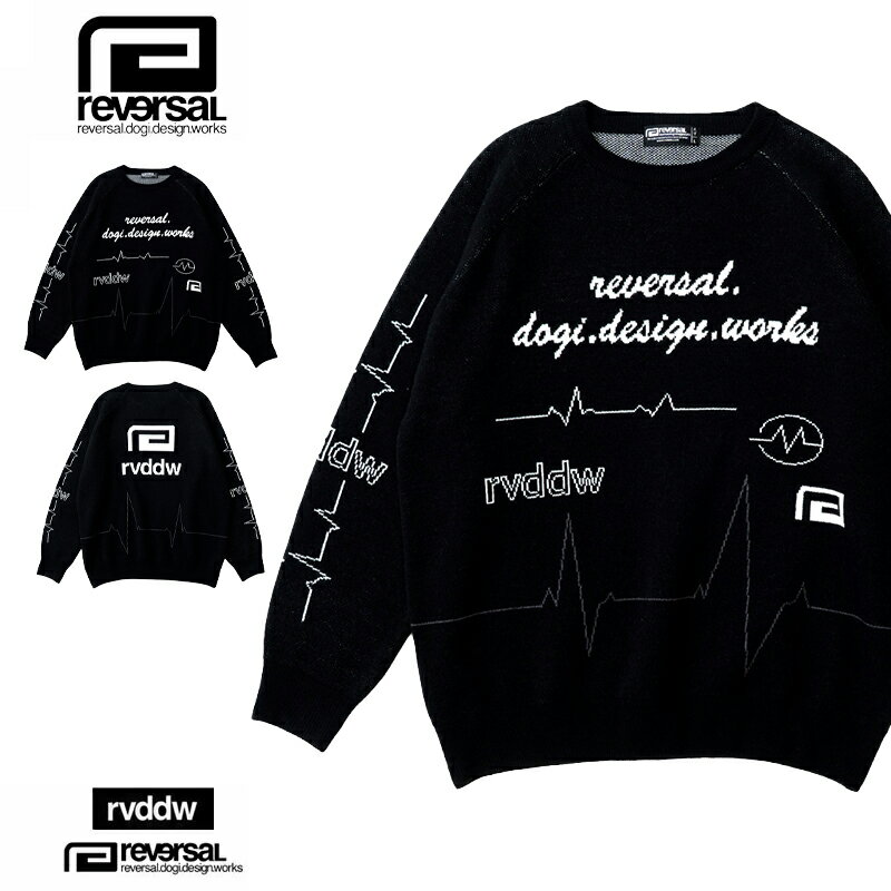 【楽天スーパーSALE・最大2000円オフクーポン】リバーサル セーター reversal ニット メンズ 長袖 ストリート ブランド ジム 格闘技 スポーツ ...