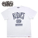 【MAX85%OFF・店内全品対象クーポン有り】ルーディーズ Tシャツ RUDIE'S 半袖Tシャツ メンズ 男性 春 夏 ブランド ストリート オーバーサイズ 人気 誕生日 プレゼント ギフト rudies008 ホワイト S M L XL XXL