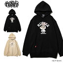 【お買い物マラソン連動!最大1500円OFFクーポン】ルーディーズ パーカー RUDIE'S プルオーバーパーカー メンズ フード付き ストリート ブランド オーバーサイズ おしゃれ 男性 秋 冬 プレゼント RUDIE'SxCRAYON SHINCHAN rudies029 ブラック サンド