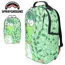 【GW期間ポイント5倍確定】スプレーグラウンド リュック SPRAY GROUND バックパック レディース メンズ ブランド 大容量 通学 アウトドア 学生 旅行バッグ sprayground228 グリーン ONE SIZE(4)