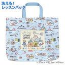 【処分】レッスンバッグ マチ付き すみっコぐらし 洗える メッシュ素材 持ち手付き ☆全1色【決算セール】