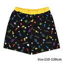【ゆうパケット送料無料】サーフパンツ インナーパンツ付き ピクミン キッズ 子供 男の子 子供水着☆全1色(4)