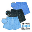 【メール便送料無料】子供 トランクス 綿 100 キッズ ジュニア 男の子 抗菌 防臭 前開き 柄パン☆全3色
