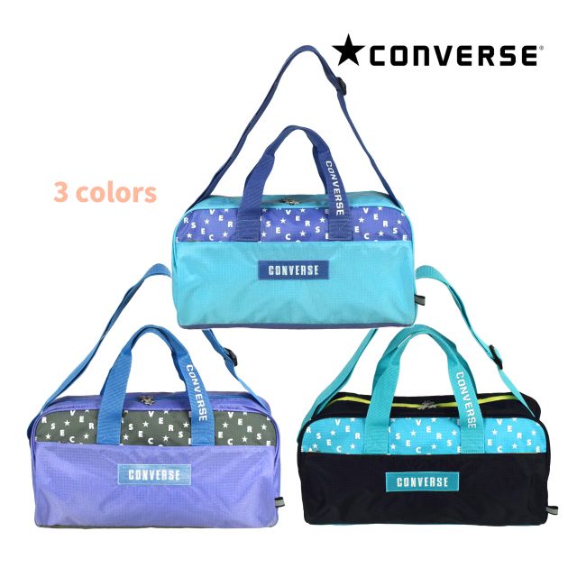 プールバッグ ボストン 女子 キッズ 子供 おしゃれ ショルダー CONVERSE コンバース☆全3色