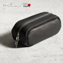 【松岡皮革】 キーポーチ カーフレザー 日本製 キーケース カギ収納 コンパクト MT19001 送料無料 新生活 ギフト プレゼント プチギフト【2025年6...