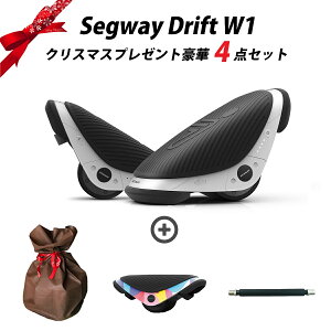 【7/17～7/18：2日限定ポイント10倍】【豪華4点セット・ギフト・プレゼント用最適】Segway Drift W1 セグウェイ ドリフト W1 電動 ローラースケート 電動一輪車 ドリフトスケート バランススクーター ナインボット Ninebot 二重梱包 子供 大人【初期不良保証・1年保証付】