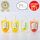 ほの果ゼリー 4個入り お祝い クリスマス お歳暮 トマト みかん 甘夏 柚子 阿蘇恵水 熊本県産 ストレート果汁 おやつ パウチ ゼリー ギフト おみやげ ネ...