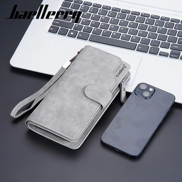 Coin purse, PU leather, men's bag, wallet, fashion, 4 colors