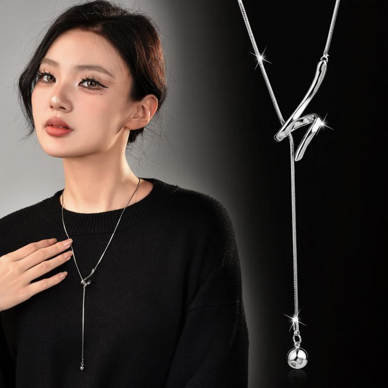 【原産国／製造国: 中国】 .女性用ネックレス 蛇モチーフ スライド式 秋冬 セーター チェーン シンプル デザイン 長さ調整 モダン アクセサリー 軽量 メタル ジュエリー ペンダント 首飾り プレゼント ギフト おしゃれ 人気 流行 トレンド 上品 高級感 カジュアル ファッション 通勤 普段使い 調節可能 コンパクト 母の日 誕生日 贈り物 レディース アクセサリー 人気ブランド おすすめ ファッションアイテム セール 通販ランキング かわいい 個性的 シルバー ゴールド。 指定された配送時間は承っておりません。【Bonneil】【原産国／製造国: 中国】 .女性用ネックレス 蛇モチーフ スライド式 秋冬 セーター チェーン シンプル デザイン 長さ調整 モダン アクセサリー 軽量 メタル ジュエリー ペンダント 首飾り プレゼント ギフト おしゃれ 人気 流行 トレンド 上品 高級感 カジュアル ファッション 通勤 普段使い 調節可能 コンパクト 母の日 誕生日 贈り物 レディース アクセサリー 人気ブランド おすすめ ファッションアイテム セール 通販ランキング かわいい 個性的 シルバー ゴールド。 指定された配送時間は承っておりません。【Bonneil】