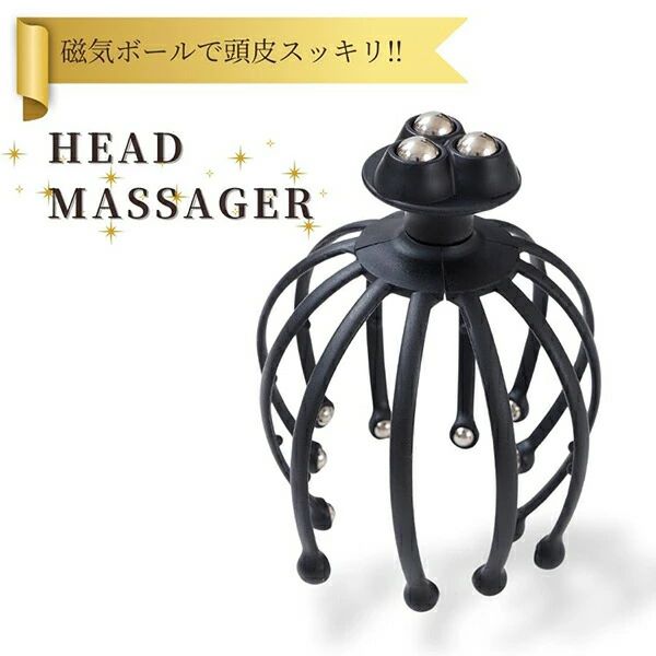 商品詳細商品説明軽い力で頭皮をリフレッシュできる磁気ボつきヘッドマッサジャ。12本のマッサジアムの先端に磁気ボをはめこみ、固くなりがちな頭皮をしっかりほぐすせます。気になるお顔のたるみ防止にも効果的です。仕事中に一息つきたい時やお休み前のリラックスタイムでのご使用をおすすめします。お風呂でもお使いいただけます。商品番号素材ポリプロピレンサイズワンサイズφ140mm×h170mm備考使用上の注意●用途以外での使用はお止めください。●髪が磁気ボに巻き込まれる恐れがございますのでご注意ください。●頭皮に湿疹や傷、はれものなどがあるときは使用をお止めください。アレギ体質の方や、内出血しやすい体質の方の使用はお止めください。●お子さまの手の届かない所に保管し、お子さまの使用はお止めください。●お肌の弱い方は使用をお控えください。また、長時間の使用は避けていただき、使用中や使用後に強い痛みやはれ、かゆみやしびれ等のお肌の異常を感じた場合は、すぐに使用を中止し、皮膚科専門医などへご相談ください。●同一箇所での連続使用や過度の刺激を頭皮に与えないでください。頭皮をいためたり、健康を害する恐れがありますのでお止めください。●磁気ボを温めての使用は、火傷の恐れがありますのでお止めください。●本品に無理な力を加えたりすると破損する恐れがありますのでお止めください。●磁気ボが外れたり、破損、変形などがみられた場合は使用しないでください。●本体に直接ドライヤの高熱風を当てないでください。変形や割れる恐れがございます。●火のそばや、高温多湿、直接日光の当たる所に置かないでください。●スタイリング剤などと併用しての使用はお止めください。スタイリング剤によっては本品が変形する場合があります。●ご使用後はよく水洗いをし乾いた布で水気を拭き取ってください。●使用感には個人差がございます。不可こちらの商品はでできません。● メーカー希望小売価格はメーカーカタログに基づいて掲載しています商品詳細商品説明軽い力で頭皮をリフレッシュできる磁気ボつきヘッドマッサジャ。12本のマッサジアムの先端に磁気ボをはめこみ、固くなりがちな頭皮をしっかりほぐすせます。気になるお顔のたるみ防止にも効果的です。仕事中に一息つきたい時やお休み前のリラックスタイムでのご使用をおすすめします。お風呂でもお使いいただけます。商品番号素材ポリプロピレンサイズワンサイズφ140mm×h170mm備考使用上の注意●用途以外での使用はお止めください。●髪が磁気ボに巻き込まれる恐れがございますのでご注意ください。●頭皮に湿疹や傷、はれものなどがあるときは使用をお止めください。アレギ体質の方や、内出血しやすい体質の方の使用はお止めください。●お子さまの手の届かない所に保管し、お子さまの使用はお止めください。●お肌の弱い方は使用をお控えください。また、長時間の使用は避けていただき、使用中や使用後に強い痛みやはれ、かゆみやしびれ等のお肌の異常を感じた場合は、すぐに使用を中止し、皮膚科専門医などへご相談ください。●同一箇所での連続使用や過度の刺激を頭皮に与えないでください。頭皮をいためたり、健康を害する恐れがありますのでお止めください。●磁気ボを温めての使用は、火傷の恐れがありますのでお止めください。●本品に無理な力を加えたりすると破損する恐れがありますのでお止めください。●磁気ボが外れたり、破損、変形などがみられた場合は使用しないでください。●本体に直接ドライヤの高熱風を当てないでください。変形や割れる恐れがございます。●火のそばや、高温多湿、直接日光の当たる所に置かないでください。●スタイリング剤などと併用しての使用はお止めください。スタイリング剤によっては本品が変形する場合があります。●ご使用後はよく水洗いをし乾いた布で水気を拭き取ってください。●使用感には個人差がございます。不可こちらの商品はでできません。● メーカー希望小売価格はメーカーカタログに基づいて掲載しています