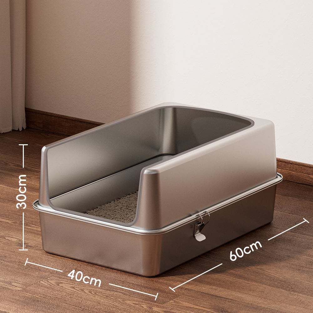 猫用トイレ本体 キャットトイレ ハイタイプ 飛び散り防止 60cm 大型 丸洗い 臭わな...
