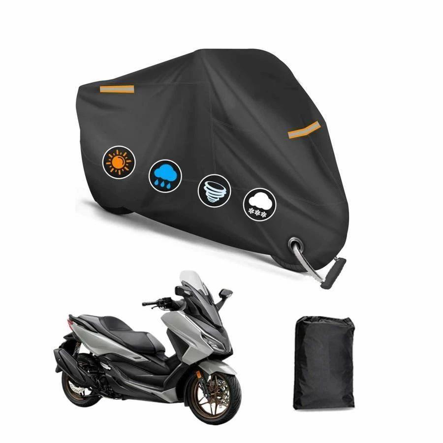 ??【適応車型】：に適用 ホンダ フォルツァ カスタムバイクカバー 購入する前に、あなたの車のモデルが完全に同じであることを確認してください。【バイクカバーはモデルのボディサイズに合わせて作られており、モデルより少し大きくなります。】??【全天候型保護バイクボディーカバー】：に適用 ホンダ フォルツァ バイクカバー。強力撥水加工された原付バイクカバー、縫い目までもしっかりとした作られたため、雨・風・紫外線にもご愛車をきちんと守れます。雨の侵入を防ぎます。 雨の日でもバイクをドライで清潔に保ちます 。??【反射テープ】：に適用 ホンダ フォルツァ バイクカバー。バイクカバーには反射ストリップが3つと防風バックルが付いており、風や雪からカバーがずれず、暗闇の中で人目を惹きます。??【高品質の素材・耐久性が高い】：に適用 ホンダ フォルツァ バイクカバー。すべてのバイクカバーは、完璧な製品を確保するために検査されています。シルクポリエステルS級の素材を採用し、UVカット、強靭性が強い、裏起毛付、破れにくいです。裏面の綿ビロードが、車を傷つけない！二重針縫製、耐久性抜群??【適応車型】：に適用 ホンダ フォルツァ カスタムバイクカバー 購入する前に、あなたの車のモデルが完全に同じであることを確認してください。【バイクカバーはモデルのボディサイズに合わせて作られており、モデルより少し大きくなります。】??【全天候型保護バイクボディーカバー】：に適用 ホンダ フォルツァ バイクカバー。強力撥水加工された原付バイクカバー、縫い目までもしっかりとした作られたため、雨・風・紫外線にもご愛車をきちんと守れます。雨の侵入を防ぎます。 雨の日でもバイクをドライで清潔に保ちます 。??【反射テープ】：に適用 ホンダ フォルツァ バイクカバー。バイクカバーには反射ストリップが3つと防風バックルが付いており、風や雪からカバーがずれず、暗闇の中で人目を惹きます。??【高品質の素材・耐久性が高い】：に適用 ホンダ フォルツァ バイクカバー。すべてのバイクカバーは、完璧な製品を確保するために検査されています。シルクポリエステルS級の素材を採用し、UVカット、強靭性が強い、裏起毛付、破れにくいです。裏面の綿ビロードが、車を傷つけない！二重針縫製、耐久性抜群