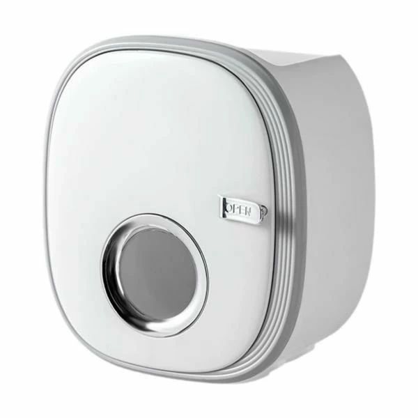 樂天商城 - 二重層 防水 省スペース 壁掛け 収納ボックス 携帯電話ホルダー 棚 トイレットペーパーホルダー 家庭用 大型