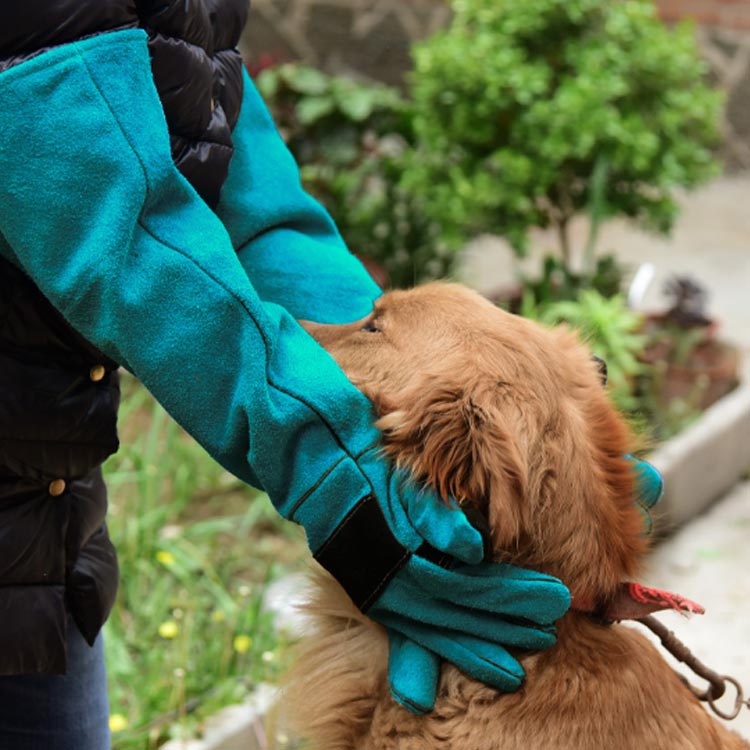 【1ペア】 園芸 焚き火 噛み癖 犬 35cm 猫 アウトドア DIY 保護 キャンプ 耐熱 セ...