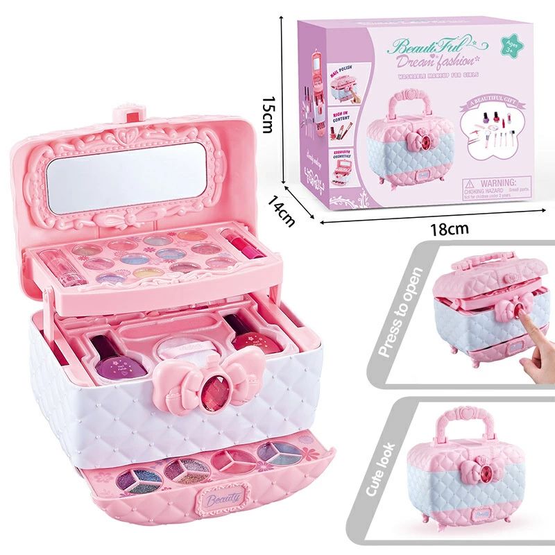 子供 安全 本物 メイクセット コスメセット セット メイクセット 子供 用 おもちゃ...