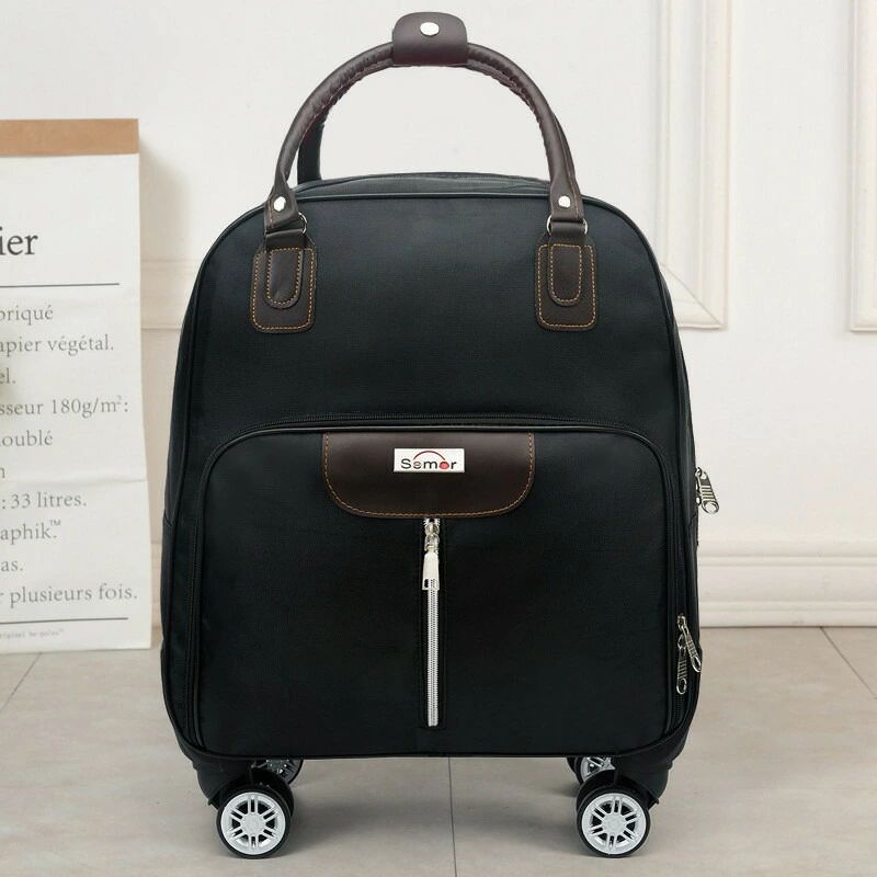 レディース 短期旅行カバン 機内持ち込み 今年の新品！おしゃれで軽量！！ソフトキャリーバッグ スーツケース 4輪 360転換