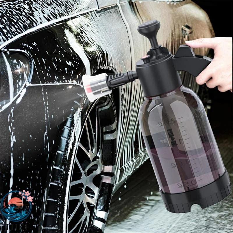 アソラの泡タイプ、発泡スプ 水ポ フォームガン 洗-車用 噴霧器 蓄圧式 車 ンプ ハンド加圧ソープス-プレー、芝生と庭のポン 高圧洗浄機フォームキャノン、蓄圧式スプレー レー 2L 洗車、お掃除用大容量ス 手動式 霧吹き 加圧ポンプ式 洗 2l プレー｜アングル2