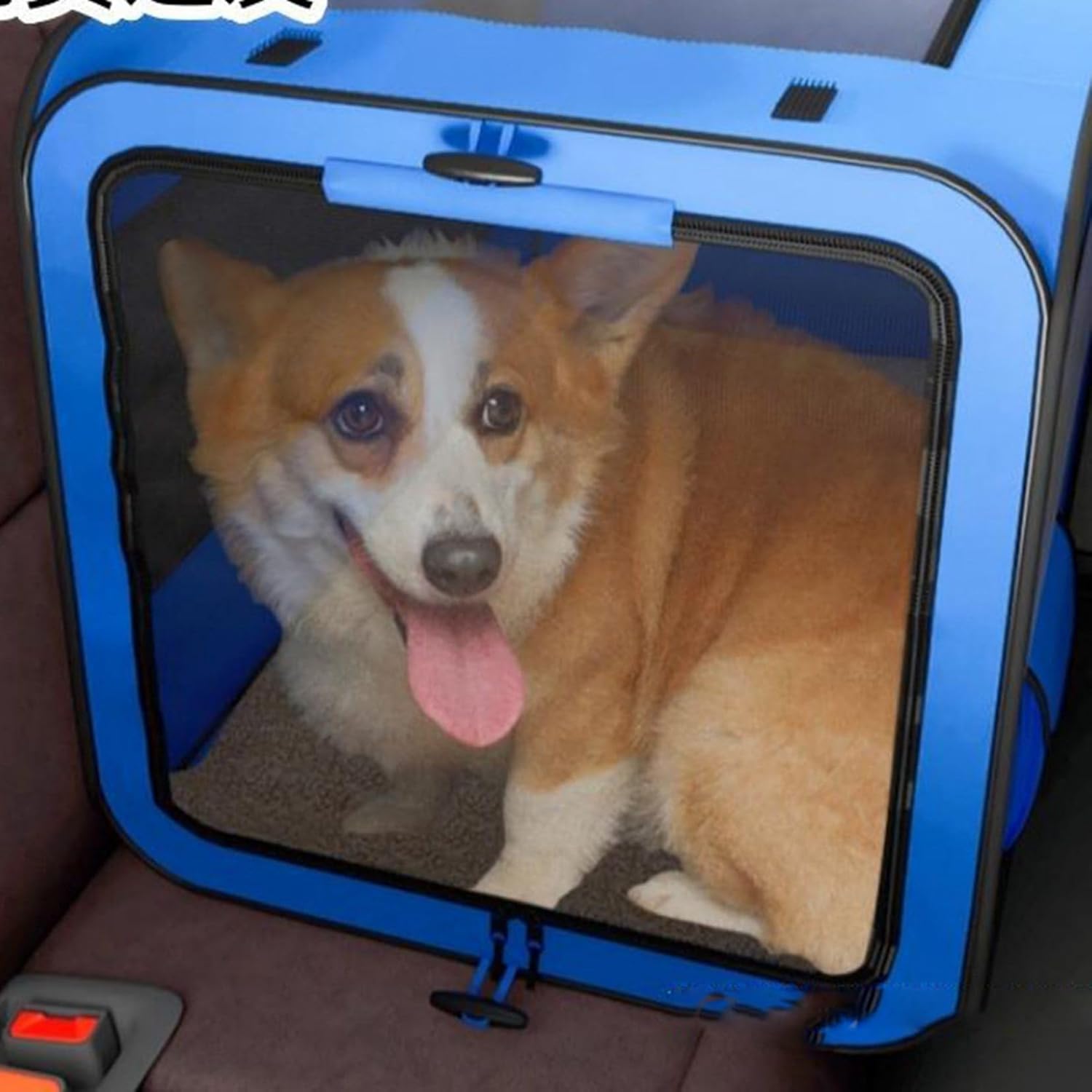 犬用ブースターシート メッシュ ペットハウス 耐噛み 折り畳み式 ペットテント ドライブシート キャリーバッグ 春夏 犬猫用 耐摩耗 大中小型車対応 滑り止め ペット 安全旅行 後部座席 汚れキズ防止