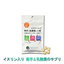 キクイモ 中性脂肪 サプリ 菊芋 水溶性食物繊維 フェカリス菌 イヌリン入り 菊芋と乳酸菌の小粒 1袋 80粒【メール便 ※代引き・日時指定不可】 免疫