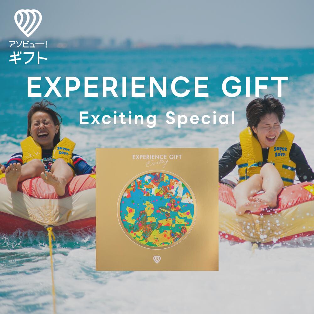 体験カタログギフト 体験ギフト 『EXPERIENCE GIFT Exciting Special』 | カタログギフト チケット おしゃれ 結婚祝い 誕生日 結婚内祝い プレゼント 内祝い カップル 記念日 ギフト 男性 女性 景品 出産 退職祝い 体験型ギフト クリスマス プレゼント 母の日