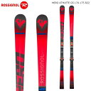 ROSSIGNOL ロシニョール スキー板 ビンディングセット HERO ATHLETE GS 170-182 R22 ビンディング：SPX 15 ROCKERACE HOT RED sizes: 170-175-182 ※解放値について※ 当店での解放値設定は「10」までとなっております。予めご了承ください。 ※ご注意※ ・製造過程で細かいキズがつくことがありますが、不良品には該当いたしません。 ・実店舗と在庫を共有しているため、タイミングによって完売となる場合がございます。 ・モニターの発色によって色が異なって見える場合がございます。