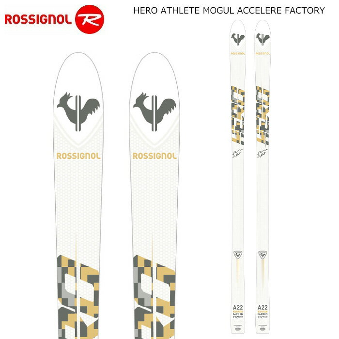 ROSSIGNOL ロシニョール スキー板 板単品 RACE HERO ATHLETE MOGUL ACCELERE FACTORY ◆CATEGORY RACE ◆SIZE(cm) / SIDECUT(mm) / RADIUS(m) / WEIGHT 166cm / 92-63-81 / 23 172cm / 92-63-81 / 26 ・Nano Fiberglass ・Full Camber ・Ash Wood Core ・Rectangular Full Sidewalls ※ご注意※ ・製造過程で細かいキズがつくことがありますが、不良品には該当いたしません。 ・実店舗と在庫を共有しいるため、タイミングによって完売となる場合がございます。 ・モニターの発色によって色が異なって見える場合がございます。