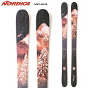 Nordica ノルディカ スキー板 板単品 レディース ALL MOUNTAIN / FREESKI SANTA ANA 98 ◆LENGTH / SIDECUT(mm) / RADIUS(m) 151cm / 130-98-117 / 13.4 158cm / 130.5-98-117.5 / 14.5 165cm / 131-98-118 / 15.6 172cm / 132-98-120 / 16.3 179cm / 132.5-98-120.5 / 17.3 ◆SKI CONSTRUCTION Energy TI W ◆camRock All Mountain Rocker Profile ※ご注意※ ・製造過程で細かいキズがつくことがありますが、不良品には該当いたしません。 ・実店舗と在庫を共有しているため、タイミングによって完売となる場合がございます。 ・モニターの発色によって色が異なって見える場合がございます。