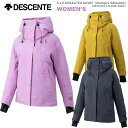 DESCENTE/デサント/S.I.O INSULATED JACKET (Women’s Silhouette) レディースモデルS.I.Oスキージャケット運動性を追求したウィメンズスキージャケット。身体を包み込むように精巧に形成したミニマムパターン"S.I.O"によりさらなる着心地・快適性・運動性を実現。ライナーは、驚異の保温性とドライ性能で快適性をサポートする"3D INSULATOR SYSTEM"を搭載。それは、ハイシーズンはもとよ気温が高くなるりローシーズンに到るまで、この1着で対応することを可能にしました。 耐水圧20,000mm　透湿性4,000g/m2/24h(A-1) デュアルジップアジャストメント、ブリーザブルシステム、 ブレスベンチレーション、 袖口スノーゲーター、 イージーリストアジャスター、 バックポケット＆内ポケット＆ゴーグルポケット、 袖脇裏ムーブライナー、パスケース＆ICチップポケット